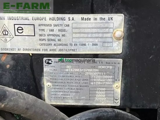 Tractor agrícola - New Holland - t 6.150 electro-command