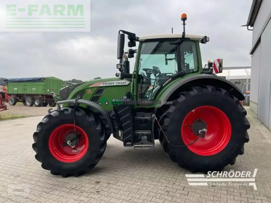 Tractor agrícola - Fendt - 724 s4 profi plus