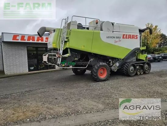 Cosechadora de Cereal - Claas - lexion 580 terra trac