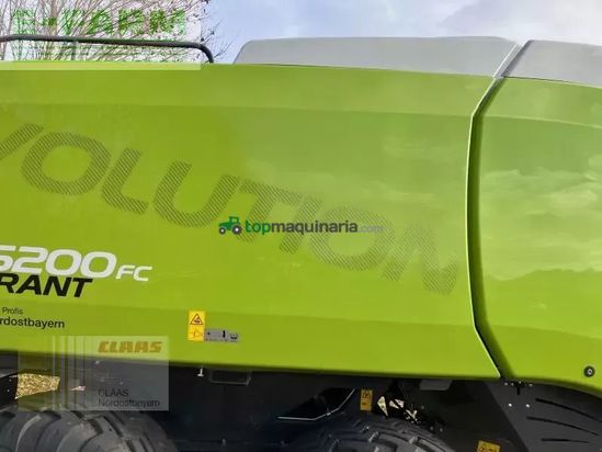 Empacadora gigant - Claas - quadrant 5200 fc tandem