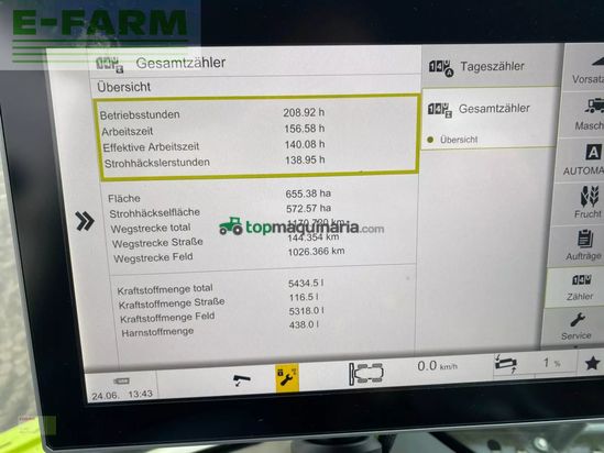 Cosechadora de Cereal - Claas - trion 520, günstige finanzierung