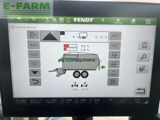 Cinta transportadora de forraje - Fendt - tigo 90 xr