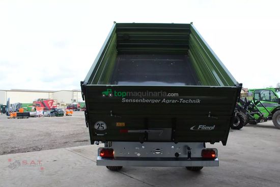 Volquet - Fliegl - einachs-dreiseitenkipper edk 70 fox