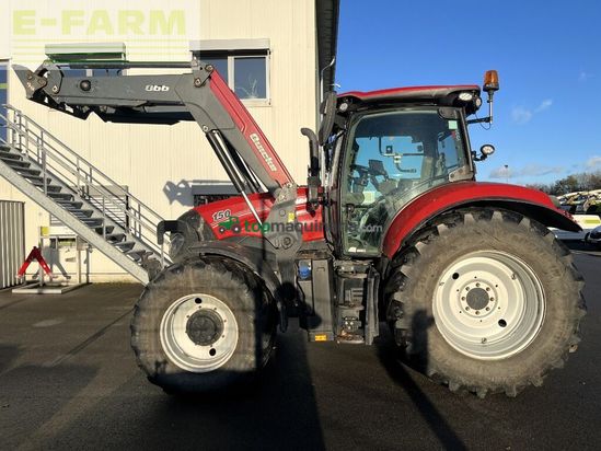 Tractor agrícola - Case IH - maxxum 150 cvx, quicke q66 frontlader