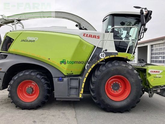 Cosechadora de Cereal - Claas - jaguar 960 + pu 300