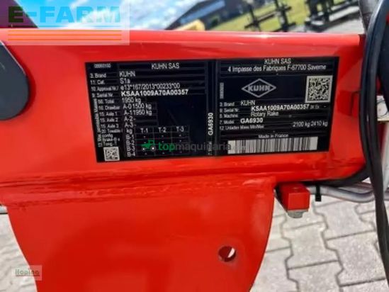 Rastrillo - Kuhn - ga 6930