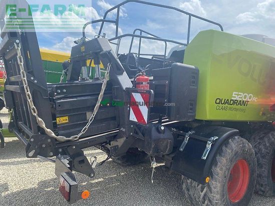 Empacadora gigant - Claas - quadrant 5200 fc