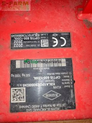 Atomizador - Kuhn - optis 600