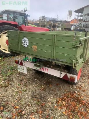 Remolqu agrícola - Krone - krone optimat65 einachs anhänger