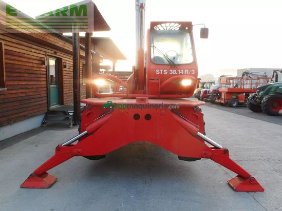Telescopica - Merlo - roto 38.14 s ( 3,8 tonnen - 14 meter )