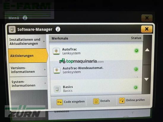 Tractor agrícola - John Deere - 6r 215