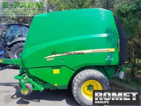 Empacadora gigant - John Deere - 960 isobus