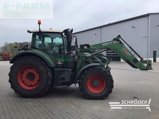 Tractor agrícola - Fendt - 724 scr profi plus | gps | radgewichte