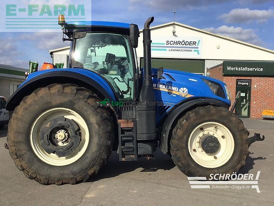 Tractor agrícola - New Holland - t 7.315 ac | gps | radgewichte