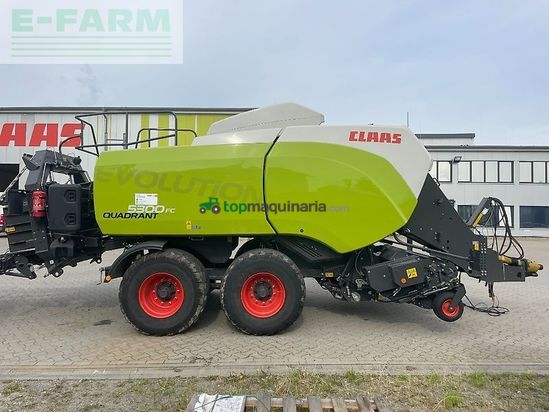 Empacadora gigant - Claas - quadrant 5300 fc t+st