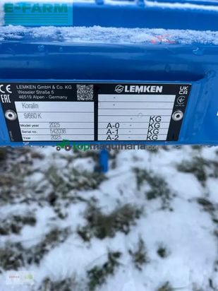 Cultivador - Lemken - koralin 9/660k