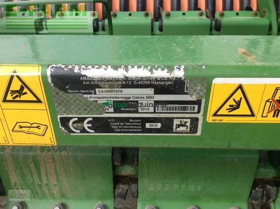 Grada de disco - Amazone - catros 3003