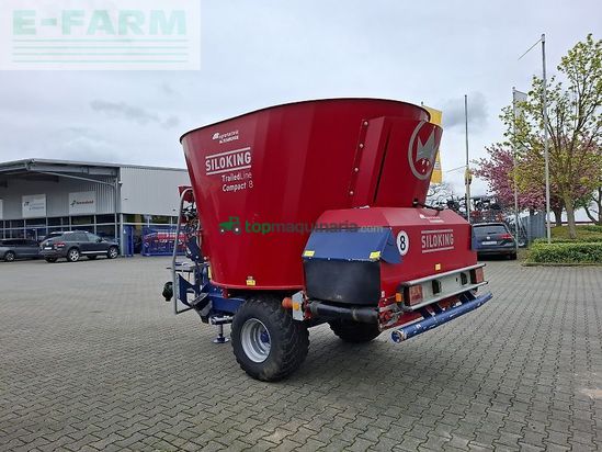 Remolqu esparcidor - Siloking - compact 8