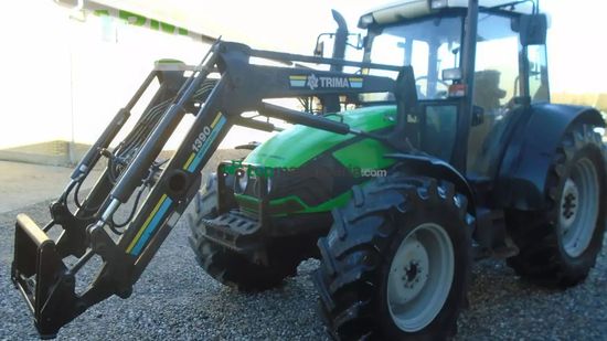 Tractor agrícola - Deutz-Fahr - agroplus 95 dt m/ trima 1390 frontlæsser