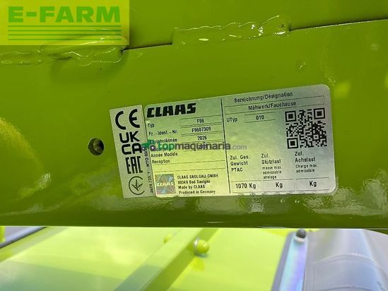 Cortacésped manual - Claas - disco 3200 fc profil