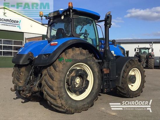 Tractor agrícola - New Holland - t 7.315 ac | gps | radgewichte