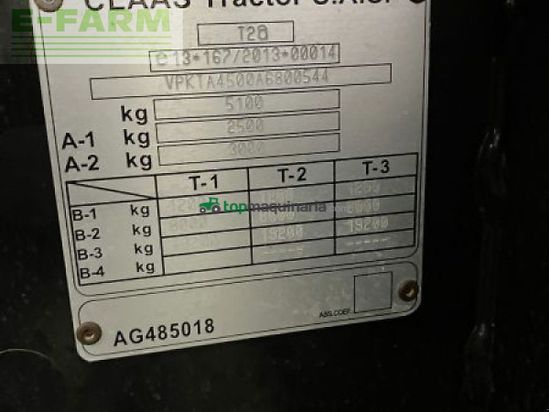 Tractor agrícola - Claas - elios 210 mit fl 40- fin 2,99%