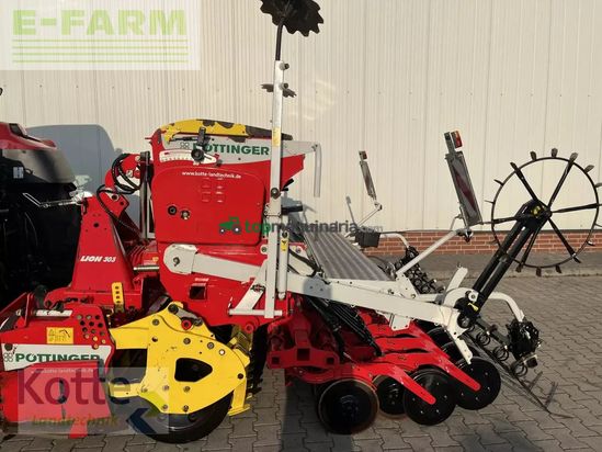 Combinado de siembra - Pöttinger - lion 302 + vitasem 302 add