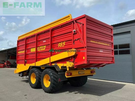 Remolqu agrícola - Schuitemaker - rapide 185 rapide 185