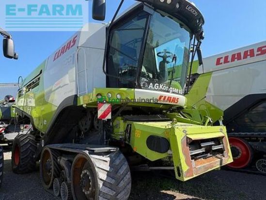 Cosechadora de Cereal - Claas - lexion 760 terra trac