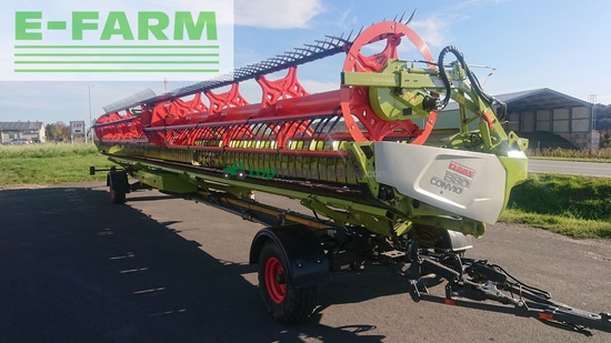 Cabezal - Claas - convio flex 1380 + transportwagen 4-rad gelenkt