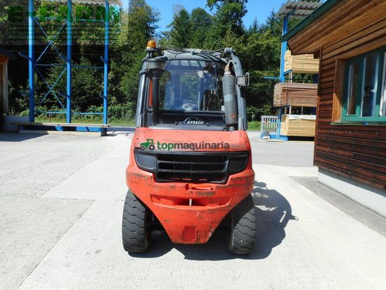 Elevadora - Linde - h40d triplex 4,52m + ss + halbkab.