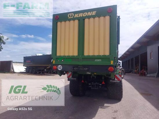 Cinta transportadora de forraje - Krone - zx 470 gl