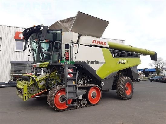 Cosechadora de Cereal - Claas - mähdrescher lexion 8700tt