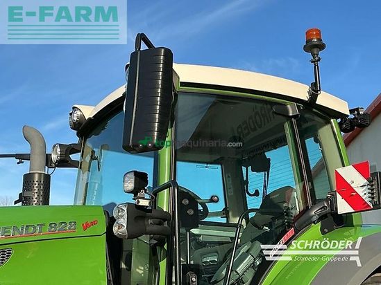 Tractor agrícola - Fendt - 828 vario s4 profi plus