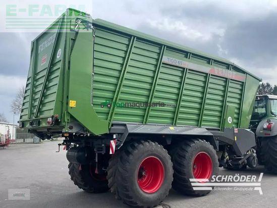 Remolqu agrícola - Fendt - tigo 65 xr