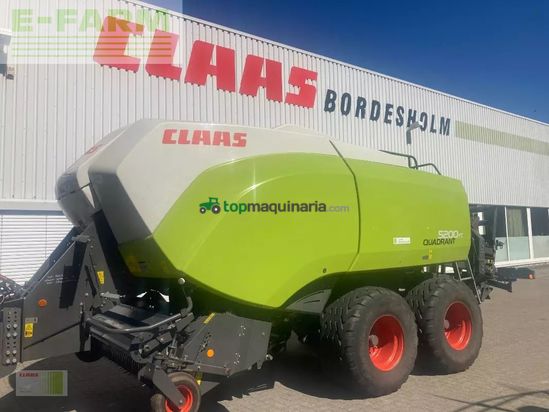 Empacadora gigant - Claas - quadrant 5200 fc tandem