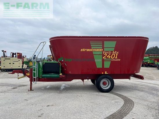 Remolqu esparcidor - Strautmann - verti mix 2401 double