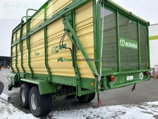 Cinta transportadora de forraje - Krone - gebr. titan 6/48 gl ladewagen