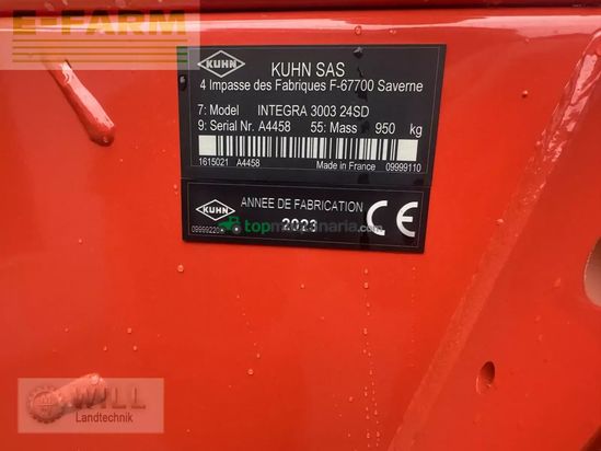 Combinado de siembra - Kuhn - combiliner integra