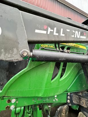 Tractor agrícola - John Deere - 6115 MC con pala