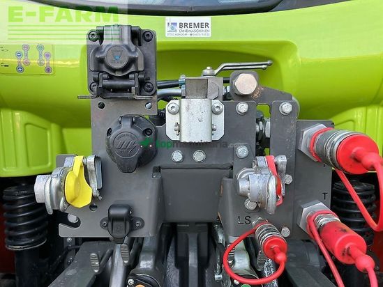 Tractor agrícola - Claas - arion 650 cis + fl140 + maxi-care CIS+