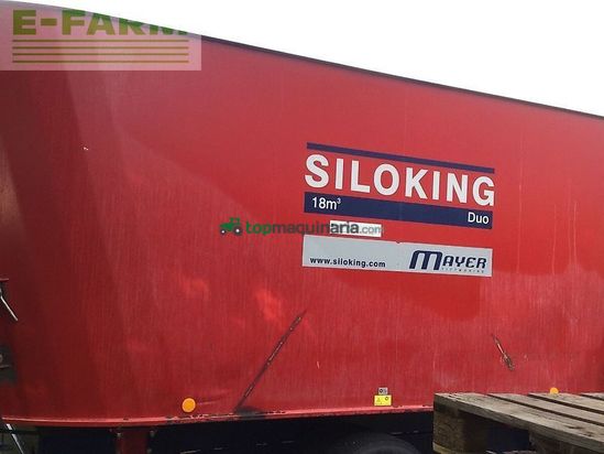 Remolqu esparcidor - Siloking - duo 18 t