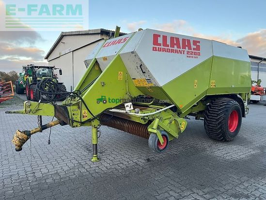 Empacadora gigant - Claas - quadrant 2200 rc