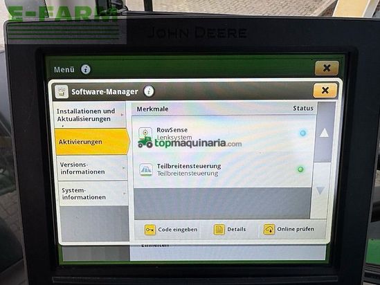 Tractor agrícola - John Deere - 6r 215 *garantieverlängerung*
