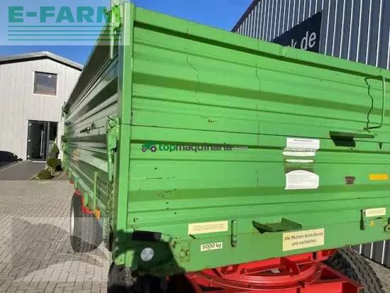 Remolqu agrícola -  - 8 to 3 seitenkipper 4 radbremse