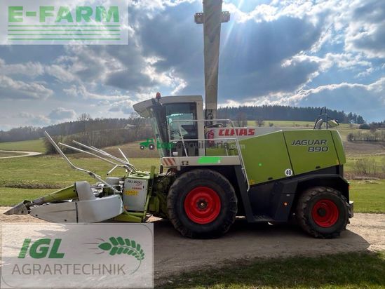 Cosechadora de Cereal - Claas - jaguar 890 fs-csl