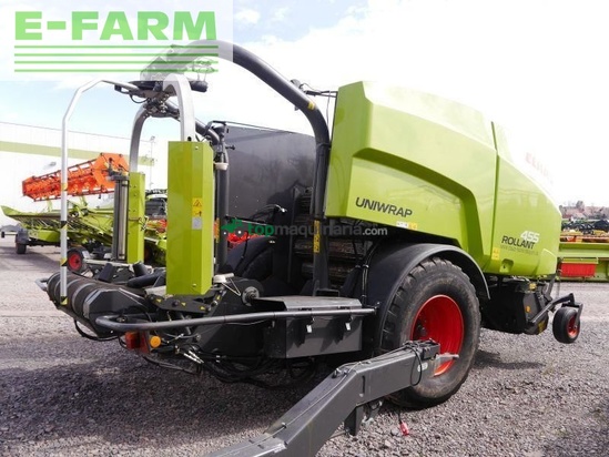 Empacadora gigant - Claas - rollant 455 rc uniwrap