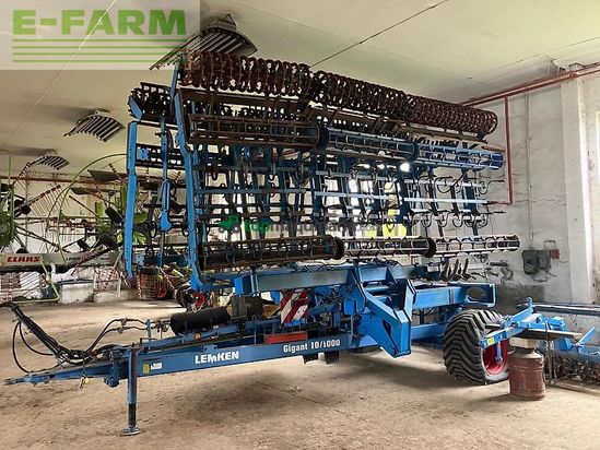 Combinado de siembra - Lemken - kompaktor - gigant 10/1000