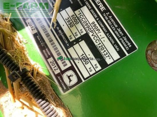 Empacadora gigant - John Deere - 990