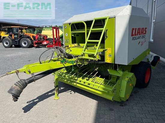 Empacadora gigant - Claas - rollant 250